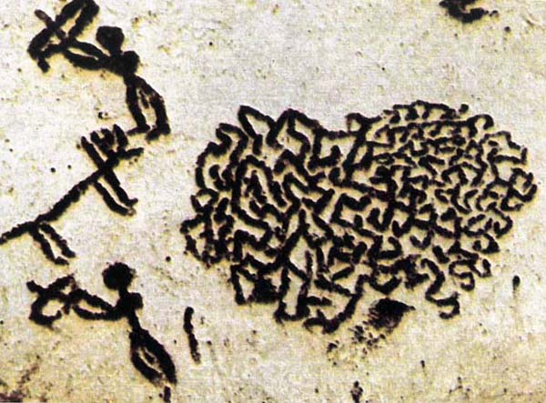 Pittogrammi della Grotta dei Cervi