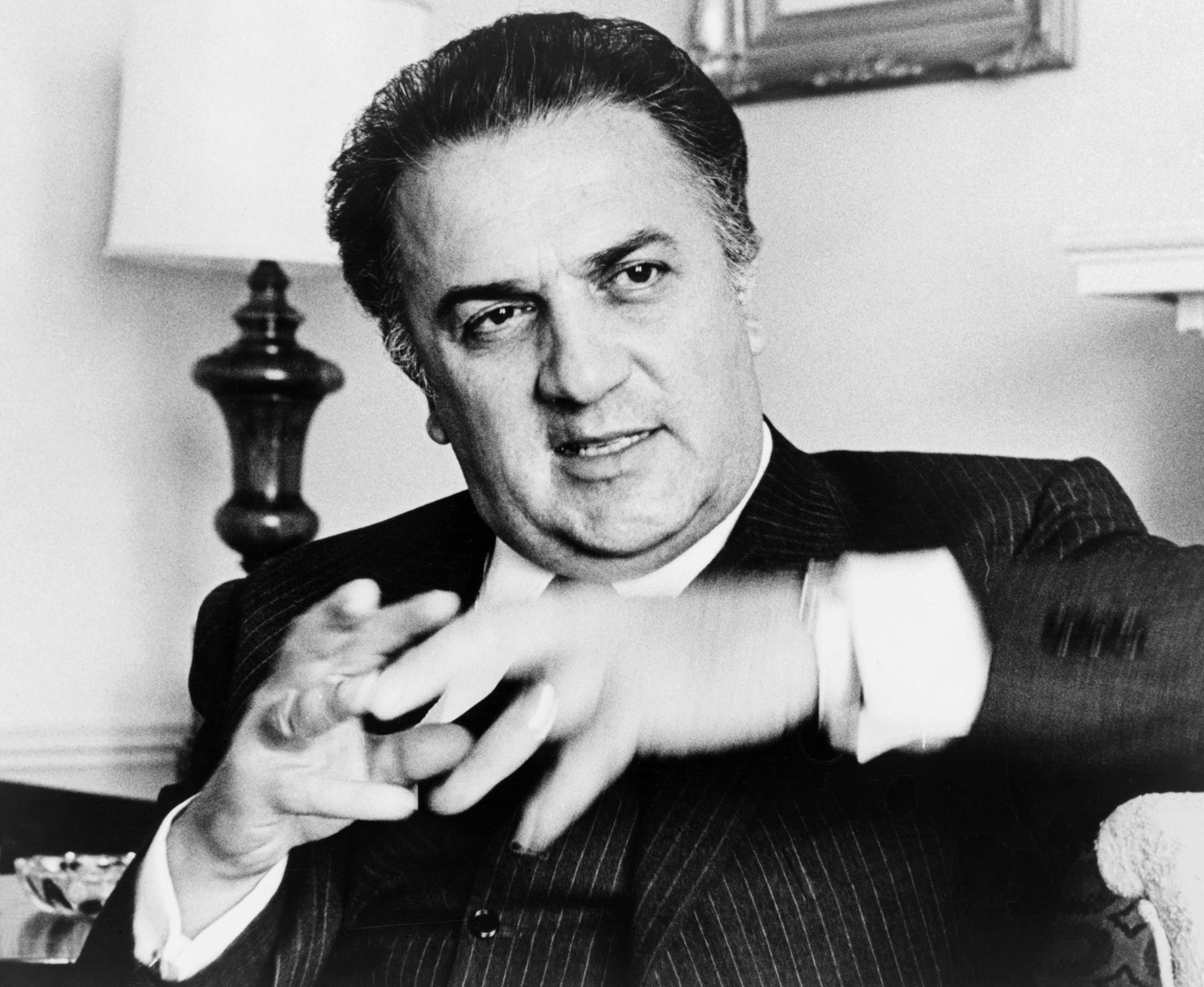 Federico Fellini portrait
